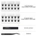 LASHVIEW DIY Eyelash Extension Kit with Cluster Lashes Glue and Tweezers - 56D#KIT 12&14mm - Buy Online on SooperMarket.com