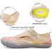 Quick Dry Barefoot Aqua Swim Water Shoes for Women Men - Beach Hiking Diving Boating River Outdoor Sports - Size 8 Women/6.5 Men - Velabeige - Buy Online on SooperMarket.com