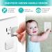 Baby Proofing Outlet Covers (40 Pack) | Child Proof Electric Shock Hazard Protector with Hidden Pull Handle | Secure Outlet Plug Cap for Safety | 32 Count Outlet Caps Included - Buy Online on SooperMarket.com
