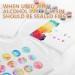 COYMOS Ceramic Tiles for Crafts Coasters - 12Pcs Blank Unglazed White Tiles - Alcohol Ink, Acrylic Pouring - 4x4 inch, 24pc Assortment with Cork Backing - Buy Online on SooperMarket.com