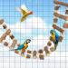 Shop Bird Parrot Ladder Bridge Toy | Natural Pepper Wood Swing & Climbing Accessories for Birds Rats & Hamsters | 18 Ladders - 51.96 x 3.93 Inches - Buy Online on SooperMarket.com