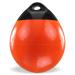 Salty Reef Marine Hardware - 12 All Purpose Marine Grade PVC Vinyl Round Buoy Fender Orange
