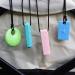 Sensory Chew Necklaces (4 Pack) for ADHD Autism Biting | BPA Free Silicone Chewelry Necklace (Color 2) - Buy Online on SooperMarket.com