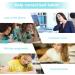 Orthopedic Neck Collar 360 Rotation Adjustment Neck Massager Folding Design Easy to Carry Adult Neck Brace Improve Forward Neck Posture - Buy Online on SooperMarket.com