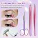 Moduskye 7-in-1 Eyelash Curler Set with 4 Replacement Pads - Long-Lasting Natural Lashes - Buy Online on SooperMarket.com