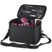 Large Barber Hairdresser Bag Hairstylist Traveling Bag w/ Shoulder Strap Barber Carrying Bag Barber Supplies Storage Bag for Clippers Scissor Brushes Blow Dryer & Various Hair Cutting Tools Medium Bucket W/Shoulder Strap