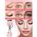 Kalolary Heated Eyelash Curlers Heated Lash Curlers with Eyelash Applicator Tool Lash Comb & Eyeliner Brushes 3 Heating Modes Electric Lash Curlers for Quick Natural Curling &Long Lasting (Pink) - Buy Online on SooperMarket.com