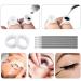 316 PCS Eyelash Extension Kit with USB Mini Portable Air Blower, Tweezers, Tapes, Brushes, and Micro Applicators (Black) - Buy Online on SooperMarket.com