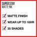 Maybelline SuperStay Matte Ink Liquid Lipstick - Seductress 0.17 Fl Oz | Long-Lasting Wear - Buy Online on SooperMarket.com