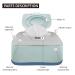 GOGO PURE Baby Wipe Warmer & Dispenser Holder with 30 Bonus Breastmilk Bags - Easy On/Off Switch, Great Baby Gift (Blue/Grey) - Buy Online on SooperMarket.com
