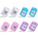 8 pieces of children sport bracelets 5 * 6cm unicorn welding bracelet colorful wrist welding tape for birthday party outdoor sports roller-shoe dancing