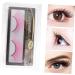 ABOOFAN 3 Pairs Black False Eyelashes Halloween Costume Eyelashes Face Eyelashes Halloween False Eyelashes for Women Halloween Eyelashes Extension Party Eyelashes Cosplay 3d Accessories - Buy Online on SooperMarket.com