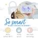 Angelcare AC327 Baby Monitor with Camera, Night Vision & Temperature Sensor Pad - Buy Online on SooperMarket.com