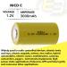 Buy 2x Exell C Size 1.2V 3000mAh NiCD Rechargeable Batteries - Ideal for Meters Radios Hybrid Cars & High Power Devices | International Shipping Available - Buy Online on SooperMarket.com