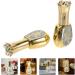FRCOLOR Vintage Rose Glass Perfume Bottles - Refillable Spray Vial for Travel | 2pcs Essential Oil Bottle Set - Buy Online on SooperMarket.com