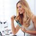 PHOEBE Curling Iron Brush - Anti-Scald Instant Heat Dual Voltage Ceramic Tourmaline Ionic Wand for All Hair Types (1 Inch) - Shop Internationally - Buy Online on SooperMarket.com