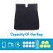VISEMAN Extra Large Black Umpire Ball Bag for Baseball/Softball with Belt - Buy Online on SooperMarket.com