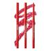 kiss new york Luxury Intense Lip Liner Long-Lasting Creamy Lip Liner Retractable Easy to Use Lip Liner 3PCS (Bright Red) 1 Count Bright Red