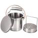 MyLifeUNIT Paint Brush Cleaner  Paint Brush Holder with Large Capacity Wash Tank and Removable Screen