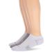 Balega Zulu Cushioning Performance No Show Active Lifestyle Socks for Men and Women (3 Pair) Small White