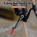 Lixada 3PCS Fishing Reel Power Handle Grip - Non-Slip Foldable Wooden Knob for Spinning Reel - Replacement Grip Parts - Buy Online on SooperMarket.com