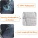 Honest Waterproof Bench Dog Car Seat Cover for Cars, Trucks & SUVs - 57W x 47L Black | Nonslip & Side Flap Pet Seat Cover - Buy Online on SooperMarket.com