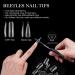 Beetles Poly Extension Gel Dual Nail Form - 120 Pcs Builder Nail Gel Molds for Coffin & Stiletto Nails - DIY Nail Art Salon Quality - Buy Online on SooperMarket.com