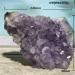 Natural Crystal Rough Amethyst Stone Natural Crystal Geode Specimen Rew Reiki Feng Shui Wicca Living Home Decorative Room - Buy Online on SooperMarket.com