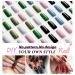 Hot Pink Medium Long Square Press On Nails - Glossy Coffin Style with Xcreando Glue - Perfect Fake Nails for Women and Girls - Buy Online on SooperMarket.com