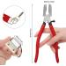 Key Fob Hardware  40 Pcs 1Inch 25mm 5 Colors Key Fob Hardware Kit Keychain Hardware Pliers Attach Rubber Tips for Wristlet Keychain  Key Lanyard and Key Chain Making Hardware Supplies Install - Buy Online on SooperMarket.com