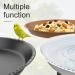 EfuturTime Large Metal Bird Bath & Feeder - Adjustable Stands - Winterproof Frost-Safe Garden Decor 30 x 90 cm - Buy Online on SooperMarket.com