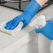 Nitrile Gloves 100Pcs 1000 Pcs Disposable Blue  Small/Medium/Large/XLarge  No Latex No Powder Large (Pack of 100) Blue-100 Pcs - Buy Online on SooperMarket.com