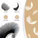 LashView 0.20mm D Curl Ellipse Flat Eyelash Extensions - Soft & Easy Application Mixed Tray (1 Pack) - Buy Online on SooperMarket.com