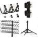 Folpus Hair Braiding Rack 110-150cm Foldable Keep Neat and Tidy Hair Display Stand Hair Holder - Buy Online on SooperMarket.com