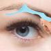 Beavorty Makeup Stencil Makeup Tools and Accessories Eyebrow Makeup Tools Beauty Tools Usb Supplies Blue - Buy Online on SooperMarket.com