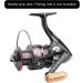 Lixada 3PCS Fishing Reel Power Handle Grip - Non-Slip Foldable Wooden Knob for Spinning Reel - Replacement Grip Parts - Buy Online on SooperMarket.com