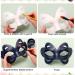 50 Pcs DIY Unpainted White Full Face Masquerade Paper Mache Masks - 10 Styles for Art Party, Cosplay, Halloween & Christmas - Buy Online on SooperMarket.com