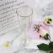 MR.FOAM Disposable Champagne Flutes - 6PC Gold Glitter Plastic glasses for Parties - 6.5 OZ - Buy Online on SooperMarket.com