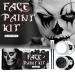 Professional Halloween Cosplay Makeup - Black & White Face Body Paint Set with Brushes | Large Capacity Palette for Full Coverage - Buy Online on SooperMarket.com