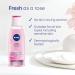 NIVEA Rose Care Face Toner for All Skin Types Rose Water for Face Tones and Refines Pores Rose Water Toner With No Drying Alcohol Dermatologically-Tested Skin Care 200mL Transparent - Buy Online on SooperMarket.com