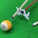 White Plastic Moosehead Bridge Head for Billiards Cue Rack - Non-Slip Snooker Pool Cue Rest Holder - Buy Online on SooperMarket.com
