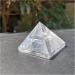 Natural Crystal Rough 40mm Natural Clear Quartz Crystal Stone Transparent Crystal Pyramid dingchi - Buy Online on SooperMarket.com