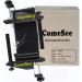 Comesee Professional Table Tennis Ping Pong Net Post Set - Black, 1.5 Inch Width, Adjustable Tension & Height, Easy Setup - Buy Online on SooperMarket.com