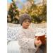 Volunboy Baby Oversized Knit Sweater | Crewneck Knitted Top 2-3 Years | Off-white - Buy Online on SooperMarket.com