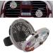 Stainless Steel Car Diffuser Vent Clip with 4 Pads for Aromatherapy Air Freshener for Stress Relief Great Gift Simple to Use Wide Range of Uses - Buy Online on SooperMarket.com