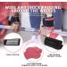 MANUEKLEAR Weight Lifting Wrist Wraps & Straps - Leather Hooks, Grips, Pads for Men & Women - Ideal for Deadlifts, Pull-ups, Powerlifting - Cat-Pink - Buy Online on SooperMarket.com