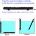 300W 500W Aquarium Heater | Auto Thermostat Submersible | Durable Quartz Glass | 500 W Fish Tank Heater | 3 Suckers | Saltwater Freshwater 50-90 Gallon - Buy Online on SooperMarket.com