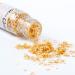 Edible Gold Flakes, 100mg 24k Drink Glitter Edible Powder, Pure Gold Sprinkles for Cake Toppers, Chocolate Cake Decorating, Skin Care and Food Coloring 0.0035 Ounce (Pack of 1)
