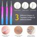 Layhou 10PCS Stainless steel Acne Removal Kit Blackhead Remover 10pcs Multicolor - Buy Online on SooperMarket.com