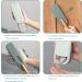 Eco-Friendly Cat Hair Remover Brush | Reusable Lint Removal Tool for Clothing & Pet Hair - Green - Buy Online on SooperMarket.com